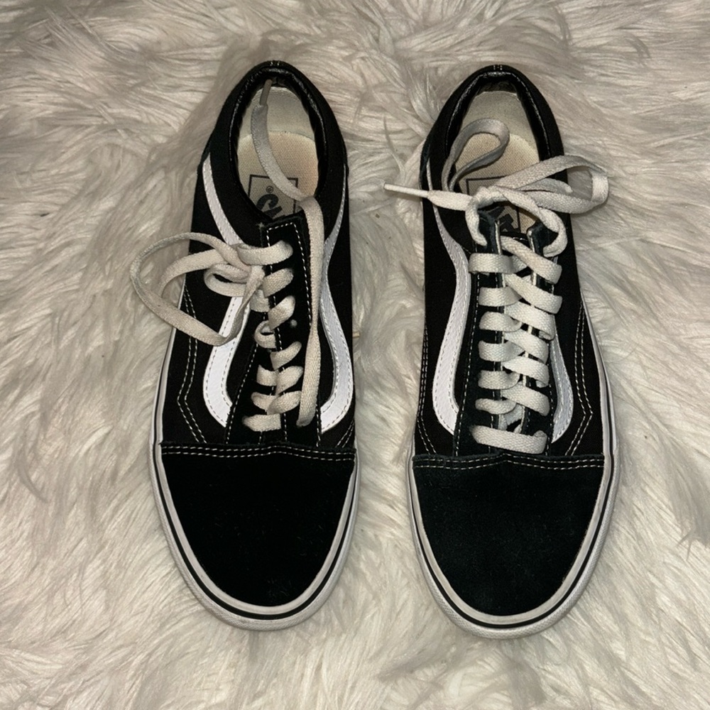 black old school vans